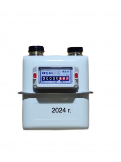 Счетчик газа СГД-G4ТК с термокорректором (вход газа левый, 110мм, резьба 1 1/4") г. Орёл 2024 год выпуска Сочи